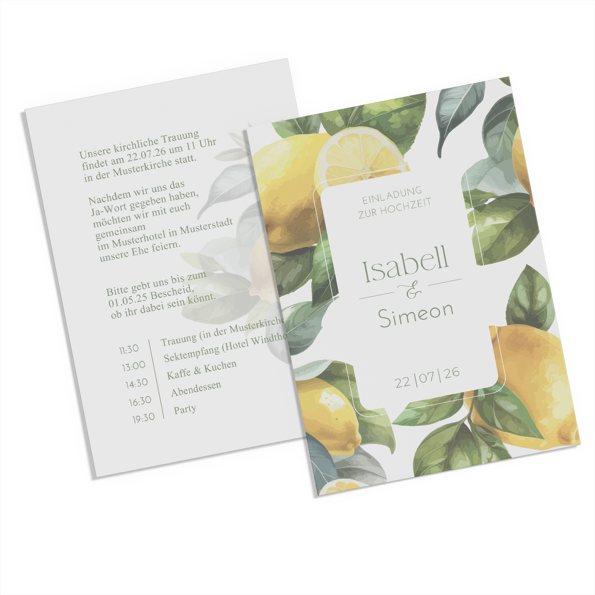 Postkarte DIN A6 im Hochformat - Floral "Tuscan Bloom"