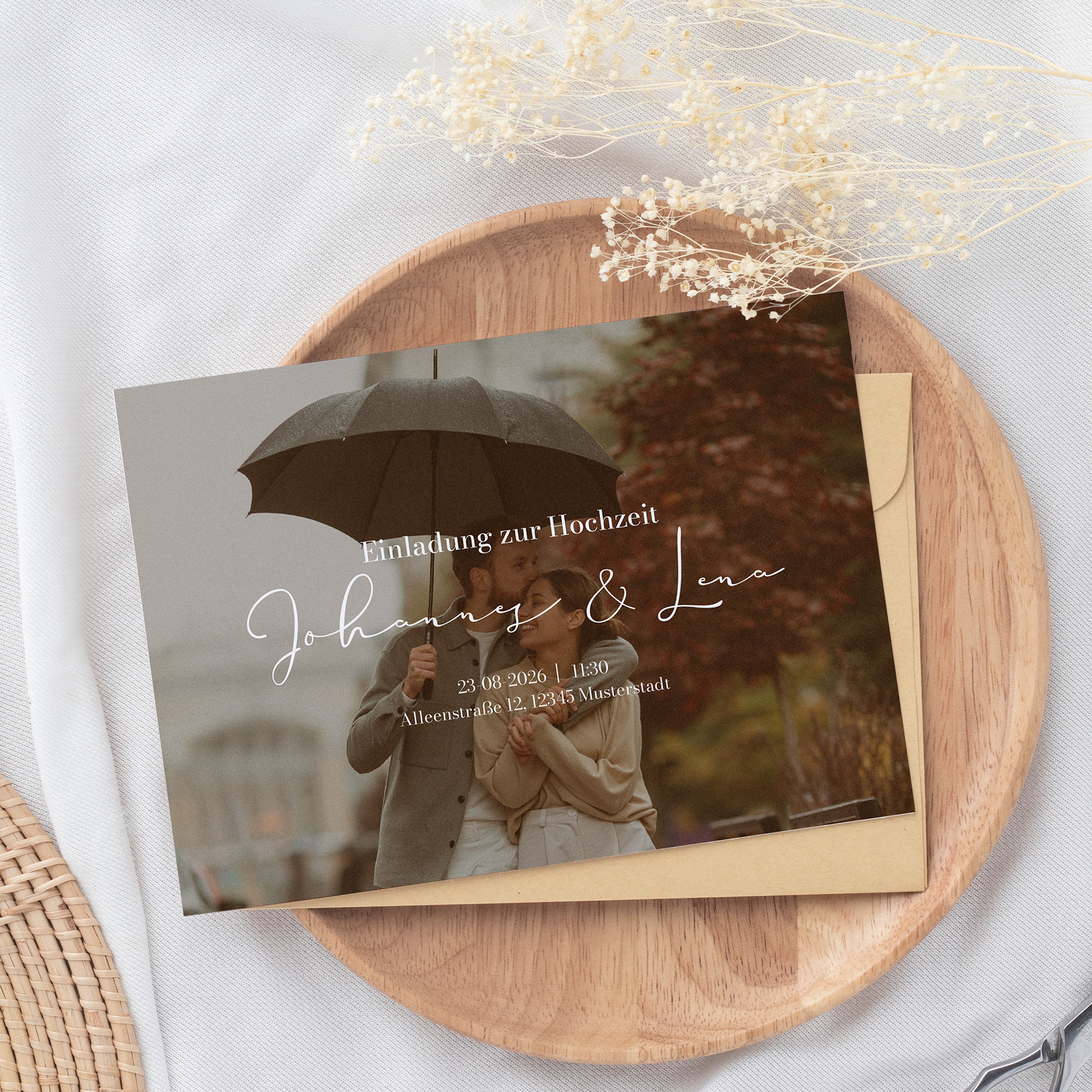 Postkarte DIN A6 im Querformat - Vintage "Golden Memories"