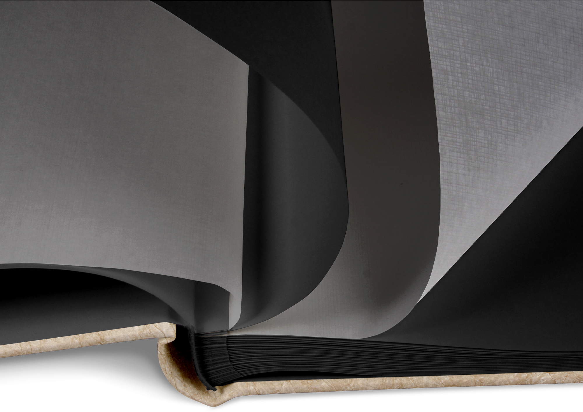 Fotoalbum Classic Schwarz, 30 Blatt, mit Bildausschnitt