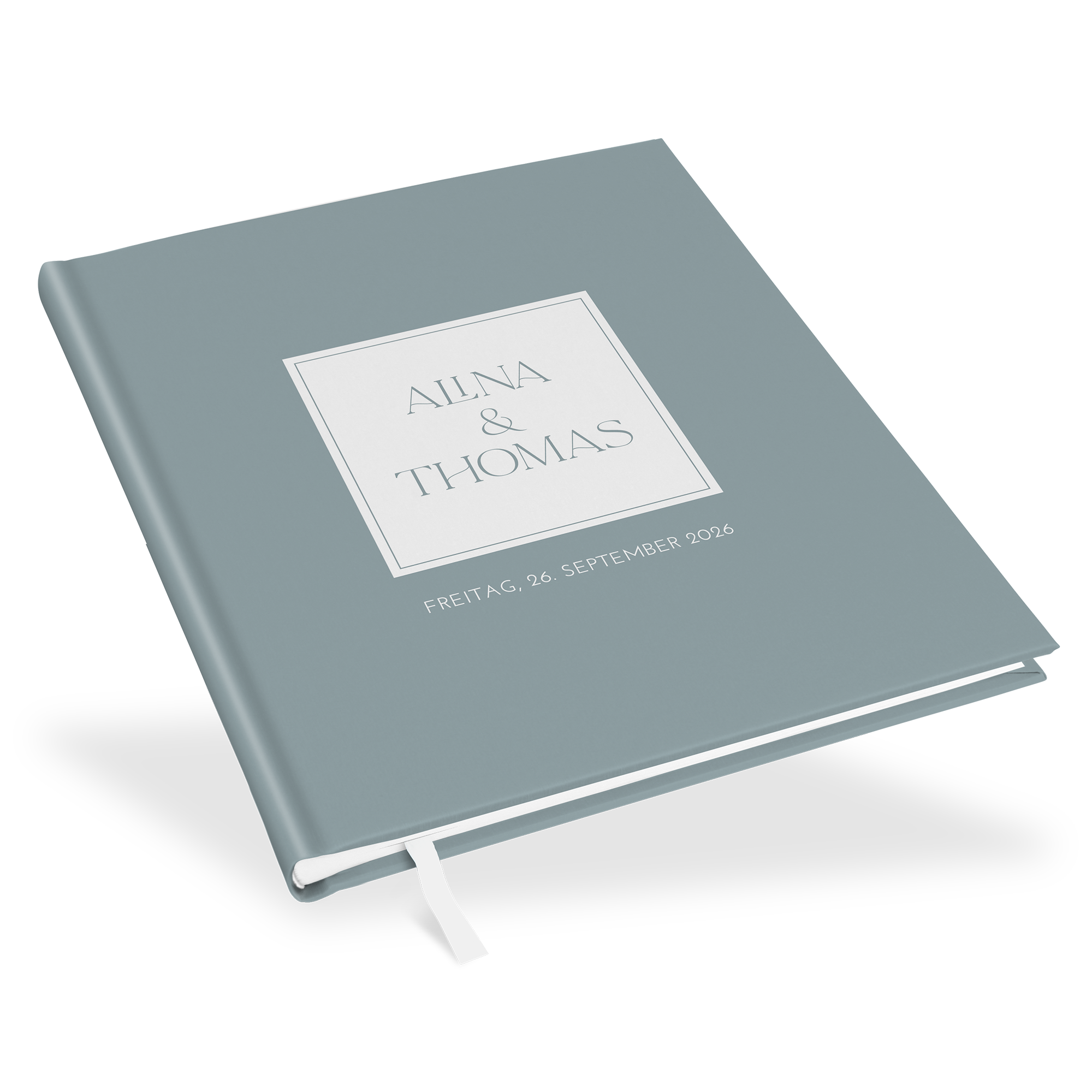 Erinnerungsbuch Hochzeit - Minimalistisch "Nordic Shore"