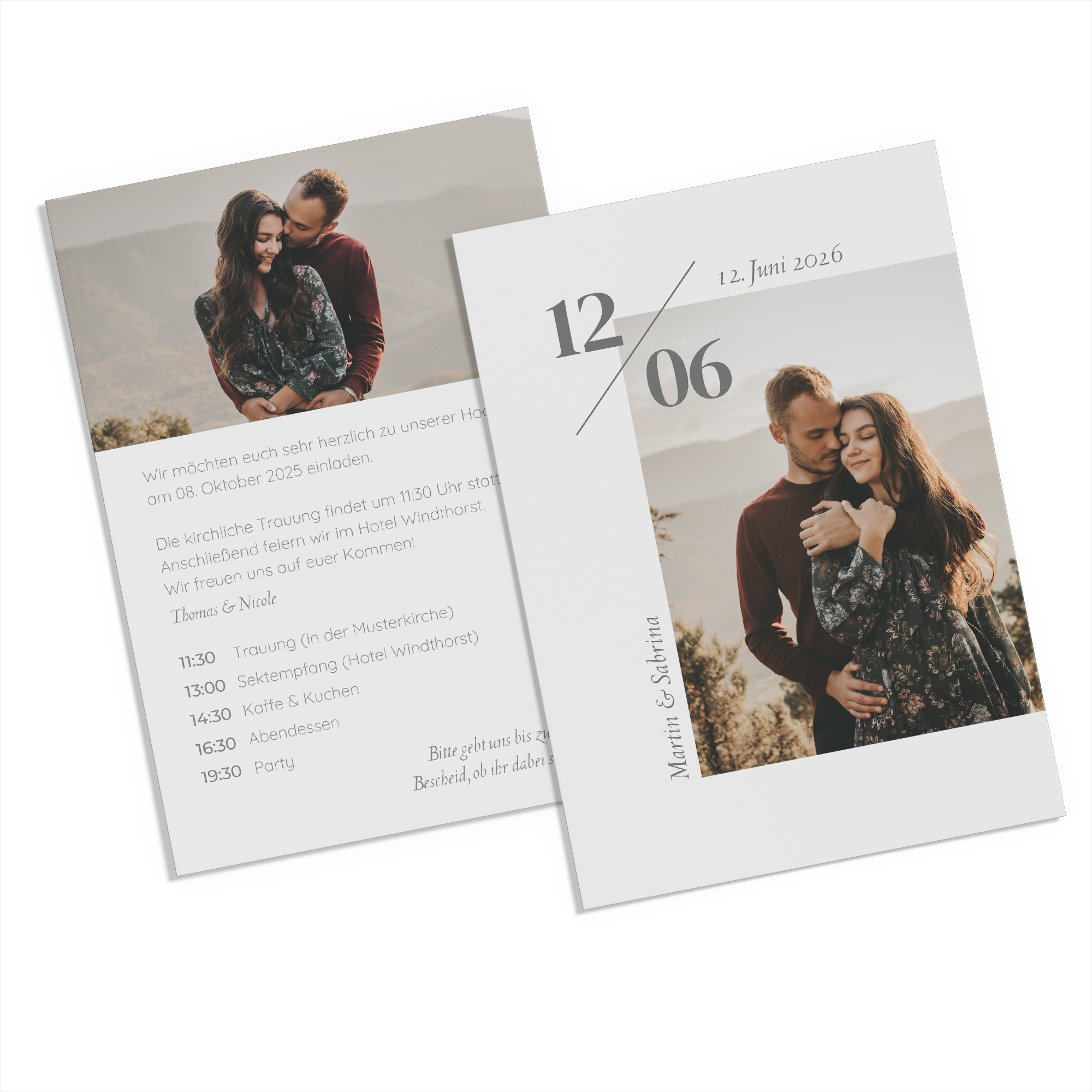 Postkarte DIN A6 im Hochformat - Minimalistisch "Helsinki"