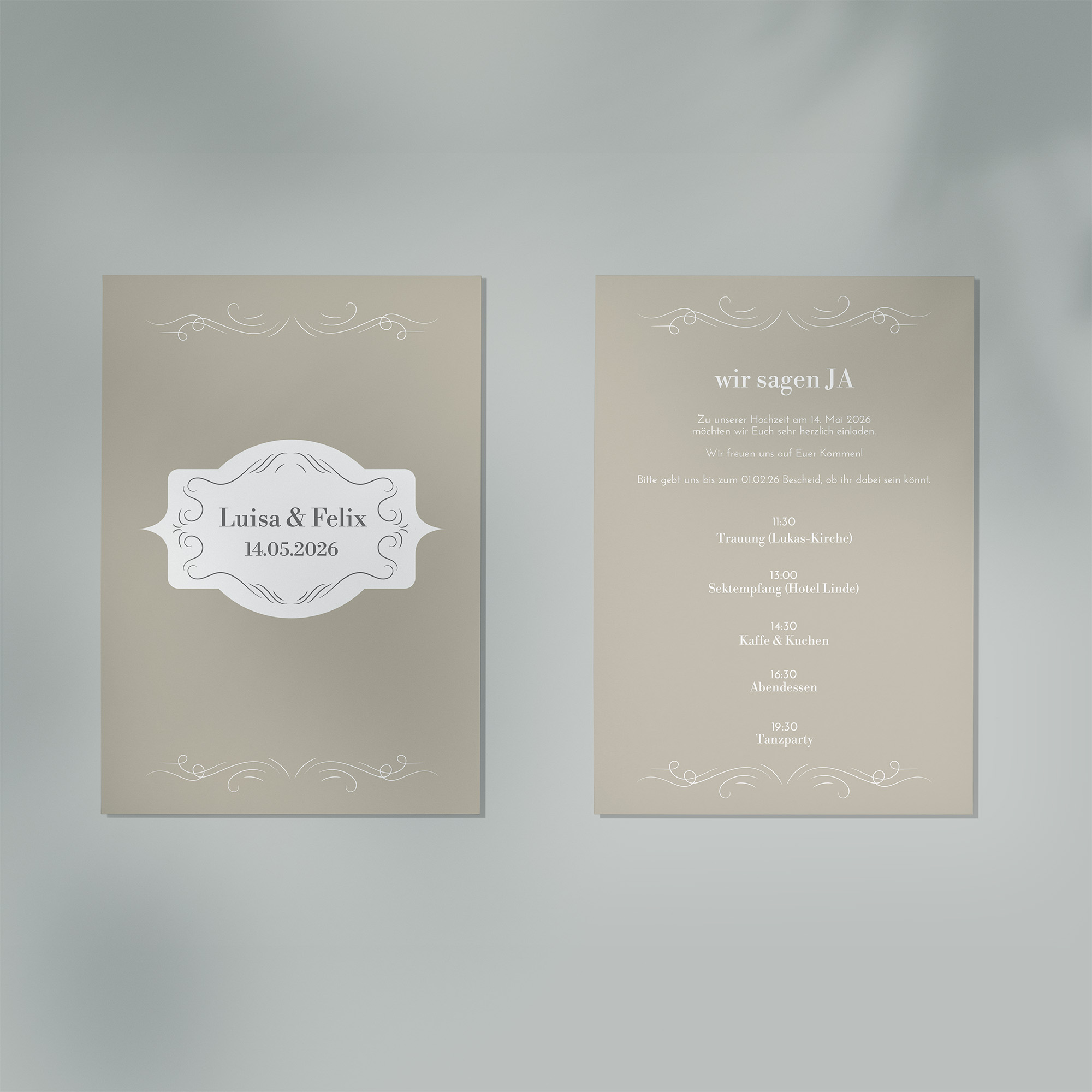 Postkarte DIN A6 im Hochformat - Vintage "Antique Peony"