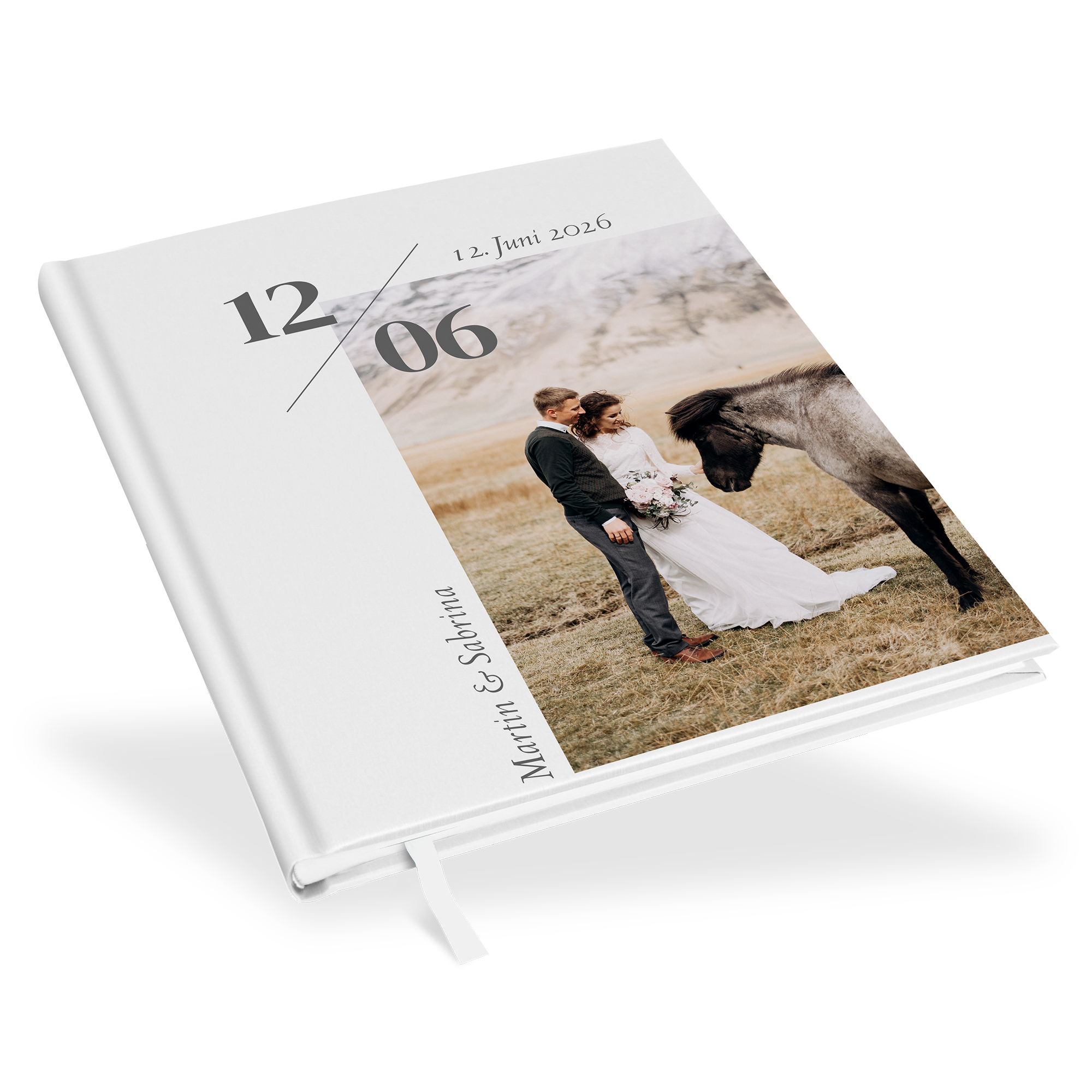 Erinnerungsbuch Hochzeit - Minimalistisch "Helsinki"