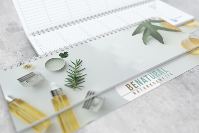 Tischquerkalender Business-Standard Softcover Recycling