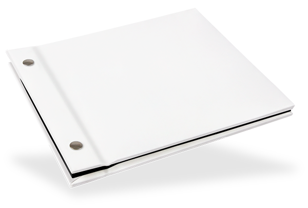 Portraitalbum Trend-Line, Format 19 x 17 cm, ohne Bildausschnitt, Schwarz