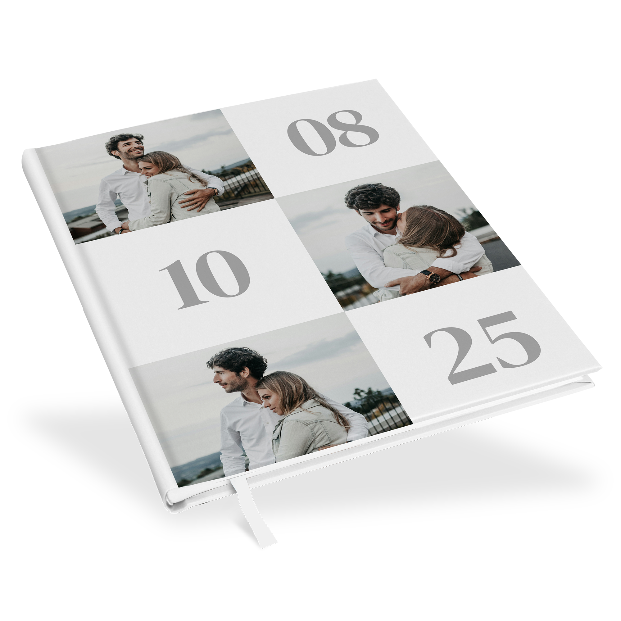 Erinnerungsbuch Hochzeit - Minimalistisch "Oslo"