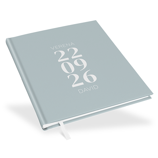 Erinnerungsbuch Hochzeit - Minimalistisch "Lisbon"