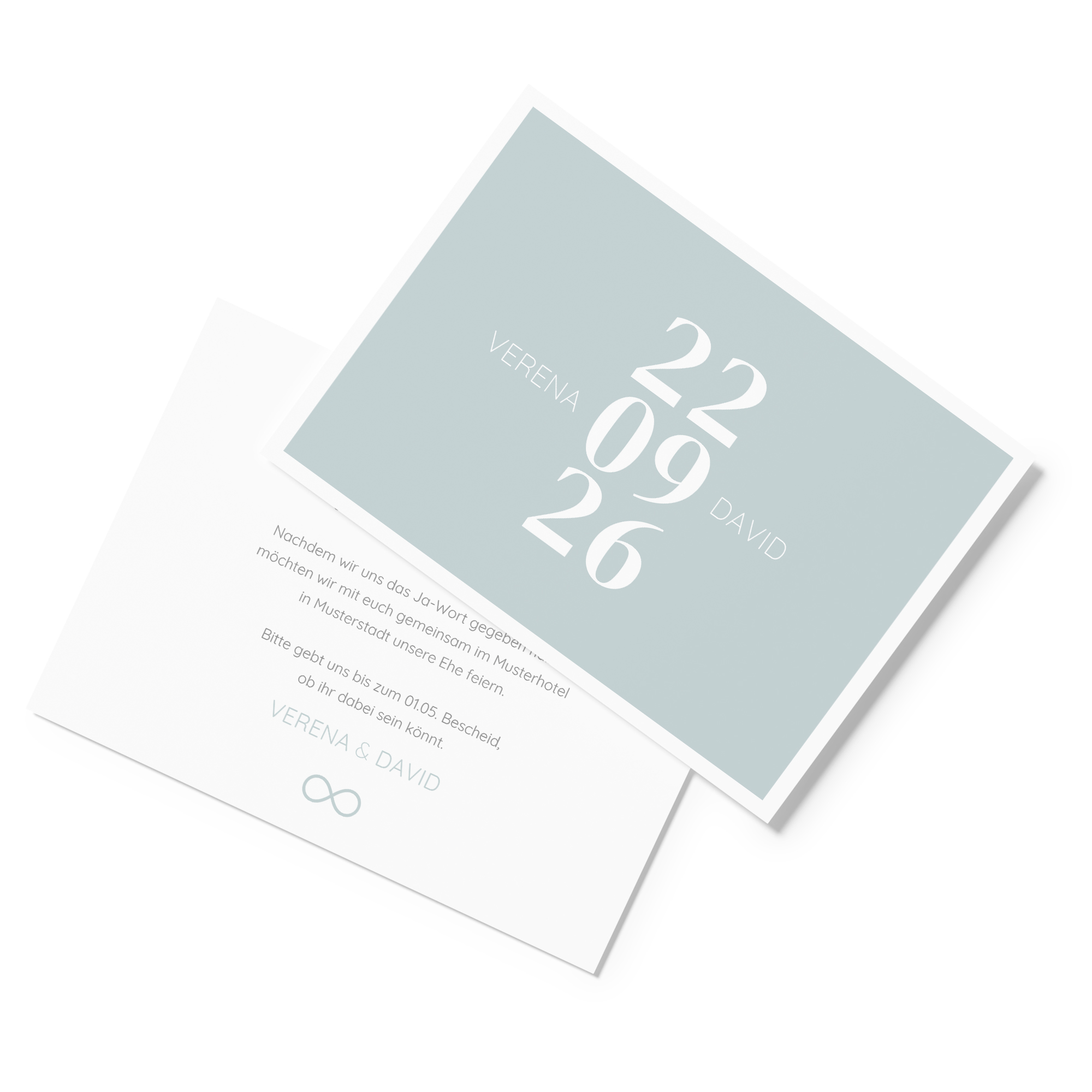 Postkarte DIN A6 im Querformat - Minimalistisch "Lisbon"