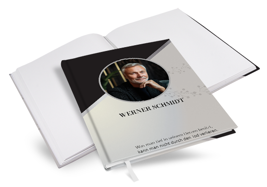 Kondolenzbuch „Spuren der Erinnerung"