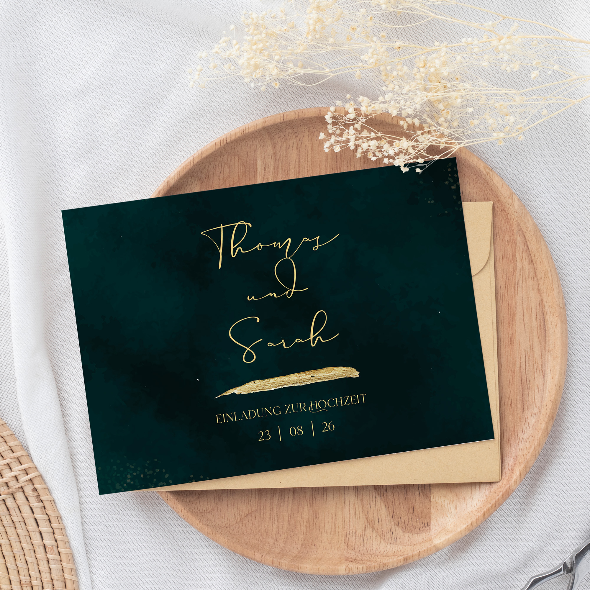 Postkarte DIN A6 im Querformat - Vintage "Velvet Night"