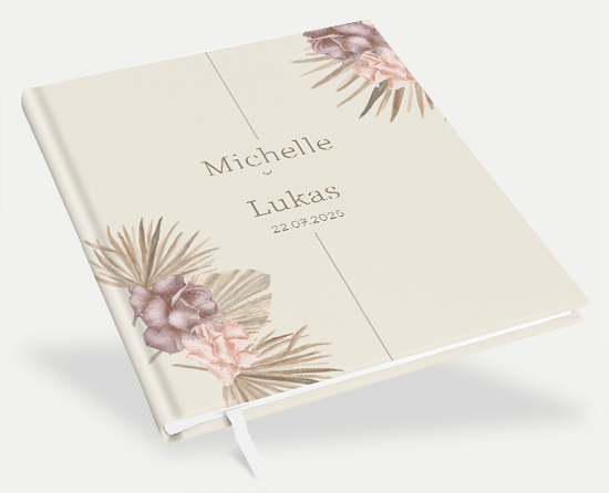 Gästebuch Hochzeit - Boho "Boho Minimal"